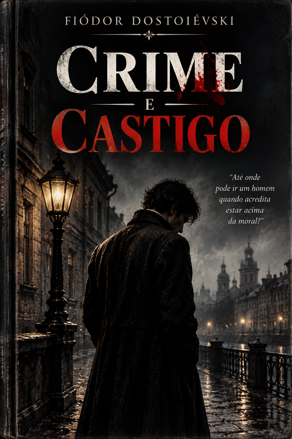 Capa de Crime e Castigo, de Fiódor Dostoiévski