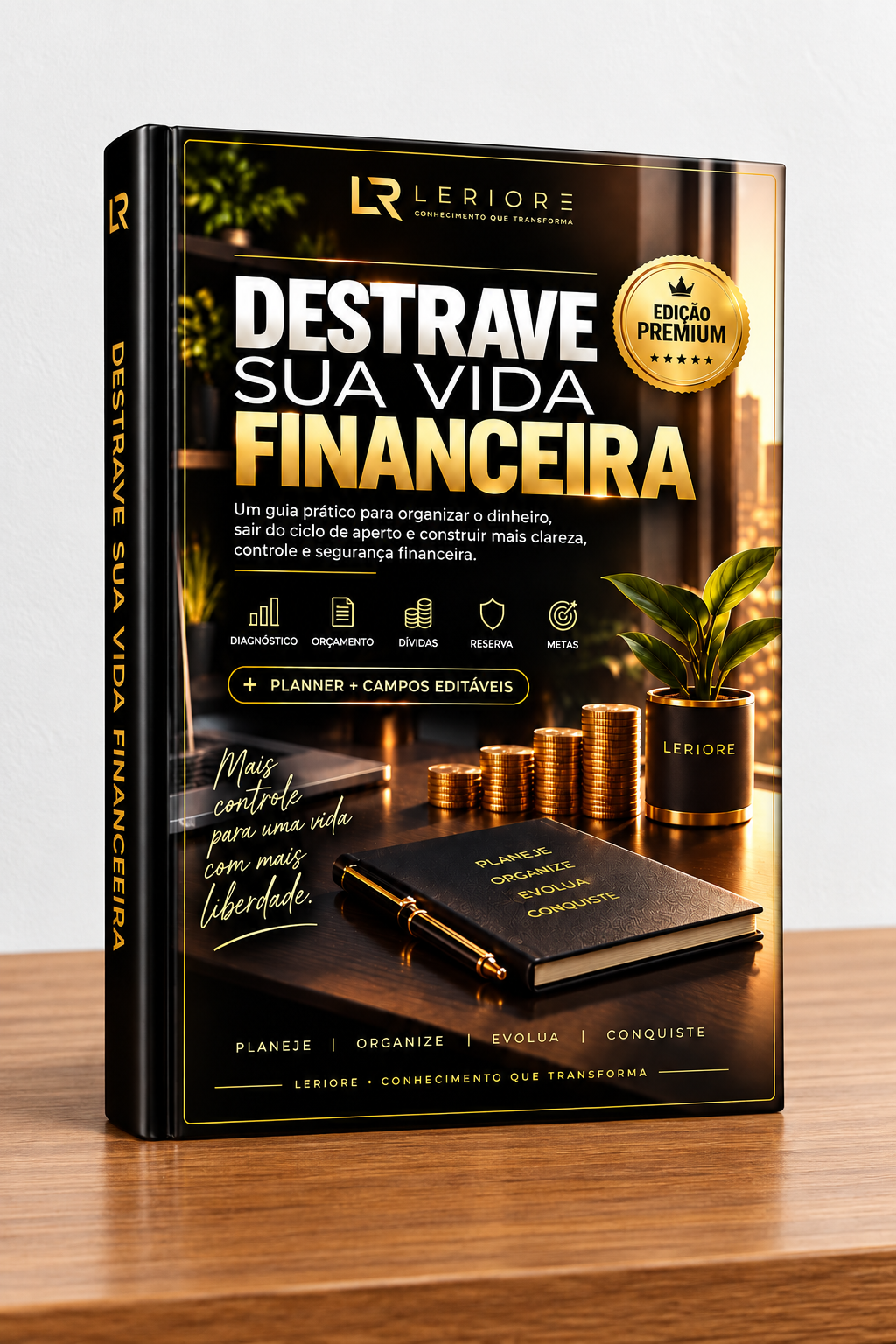 Capa do e-book Destrave Sua Vida Financeira