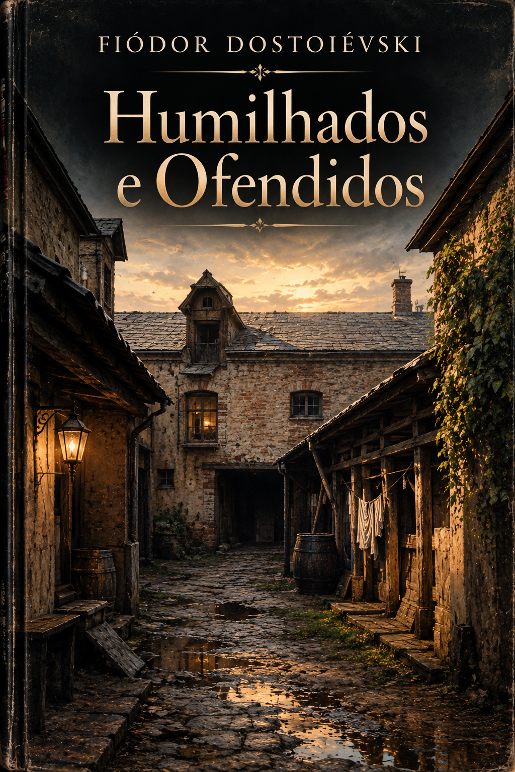 Capa de Humilhados e Ofendidos, de Fiódor Dostoiévski