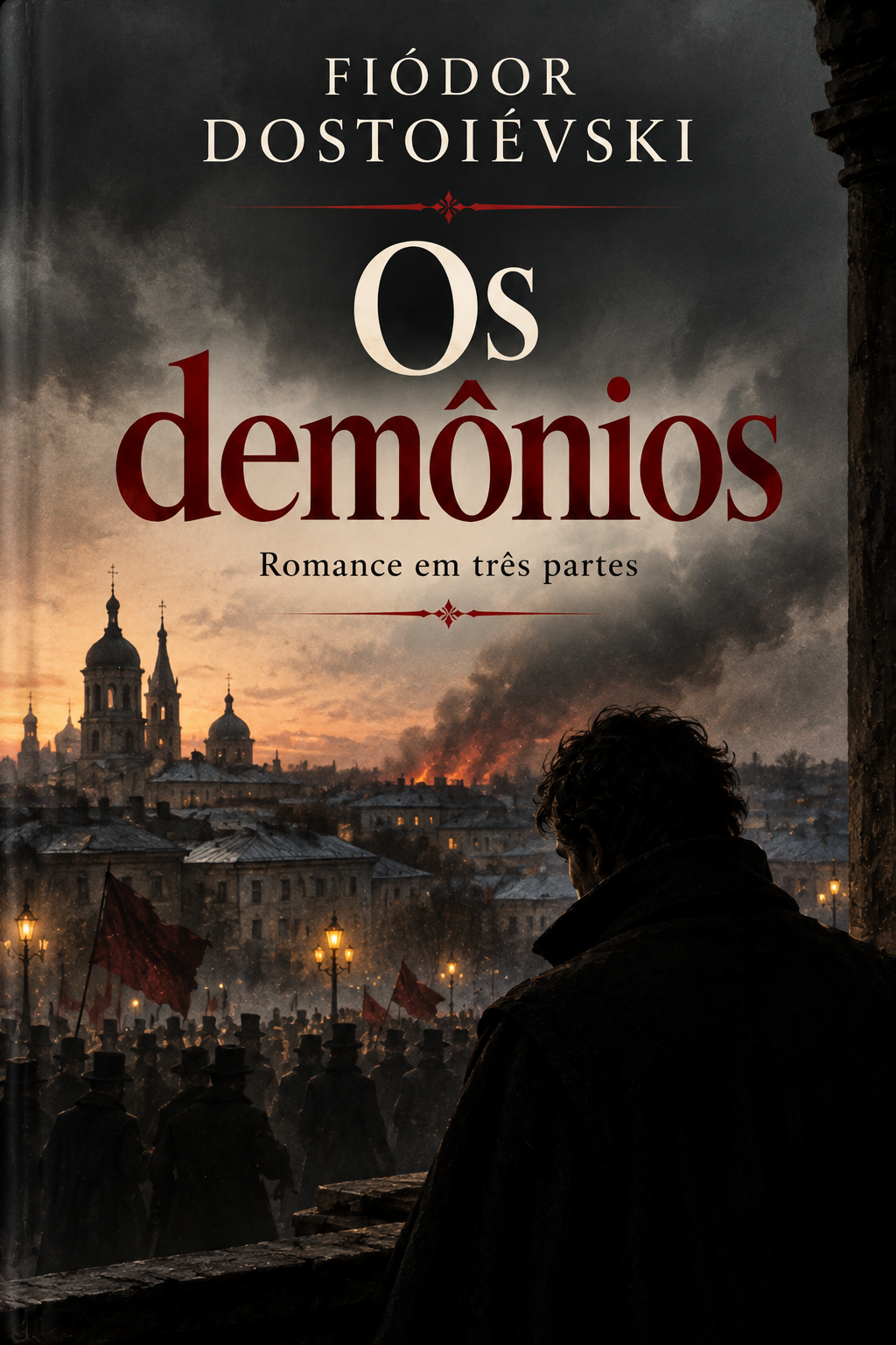 Capa de Os Demônios, de Fiódor Dostoiévski